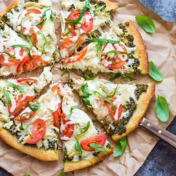 Pesto Chicken Pizza