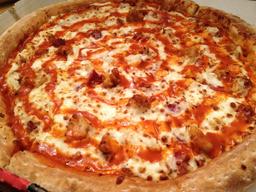 Buffalo Chicken Ranch Pizza