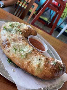 Pesto Chicken Stromboli